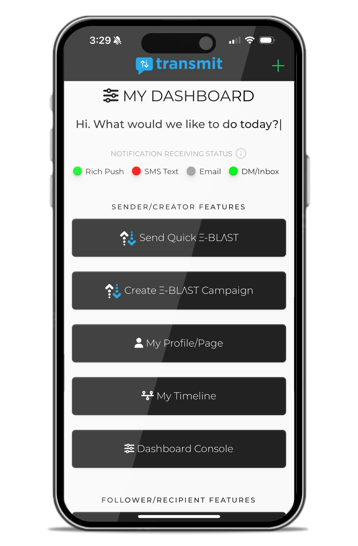 Push Status